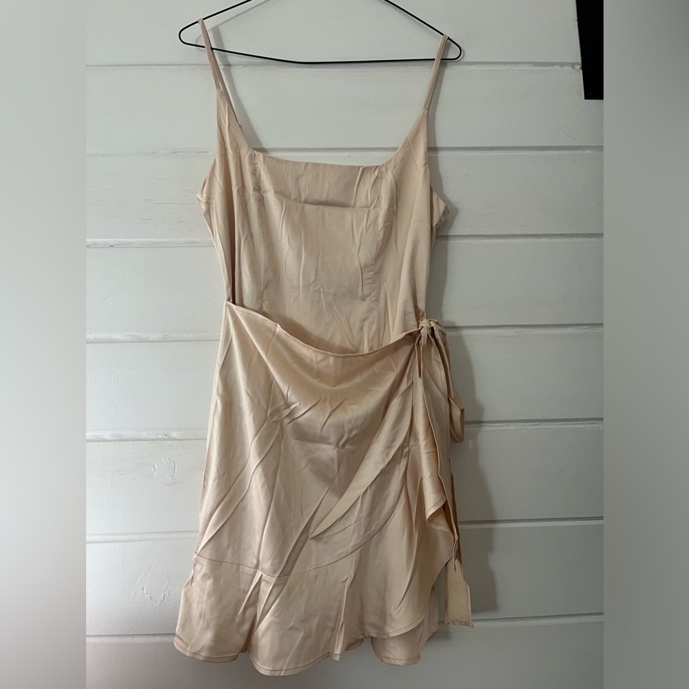 Cottage Hill Mini Dress Champagne - US 4 / Champagne - Picture 3 of 4